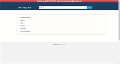 Desktop Screenshot of iev.org.mx